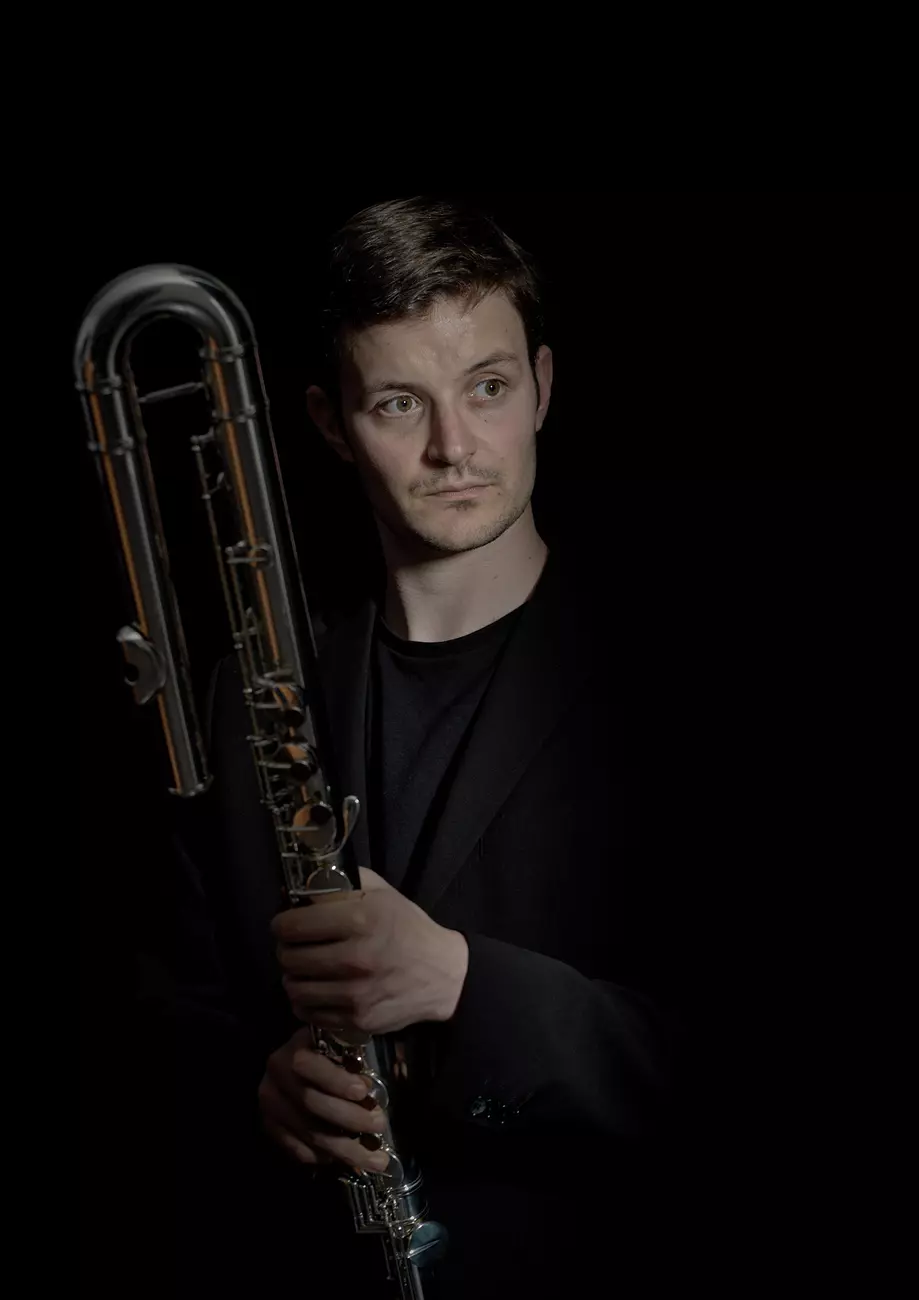 Me and my bass flute