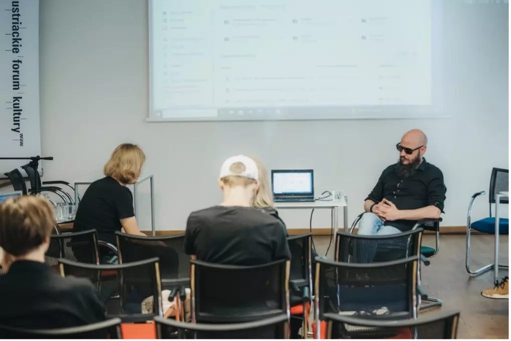 Warsaw Autumn 2024, workshops with Raphaël Cendo, fot. Grzegorz Mart