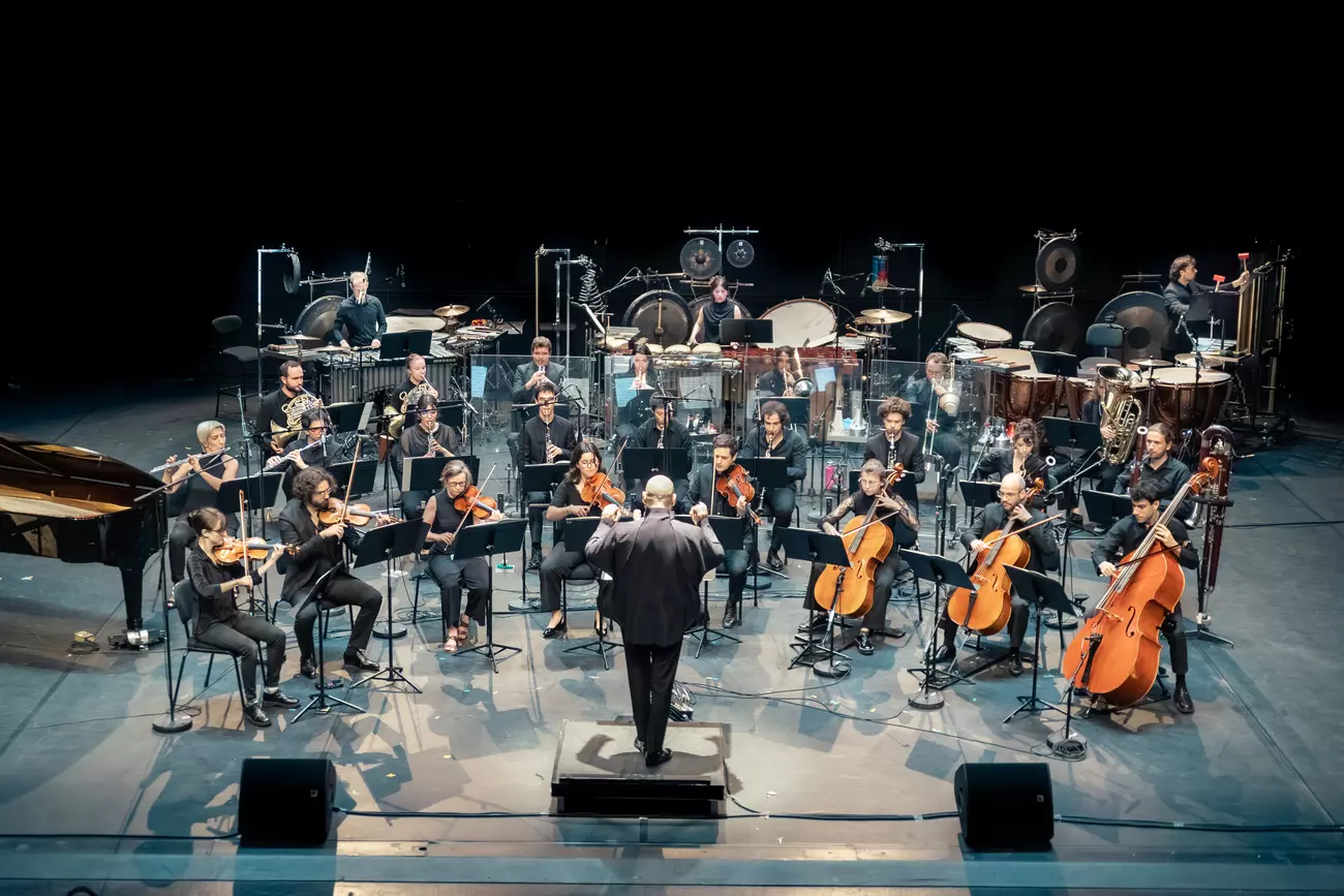 ULYSSES ensemble in Centre Pompidou, ManiFeste-2024, June 2024 ©Quentin Chevrier