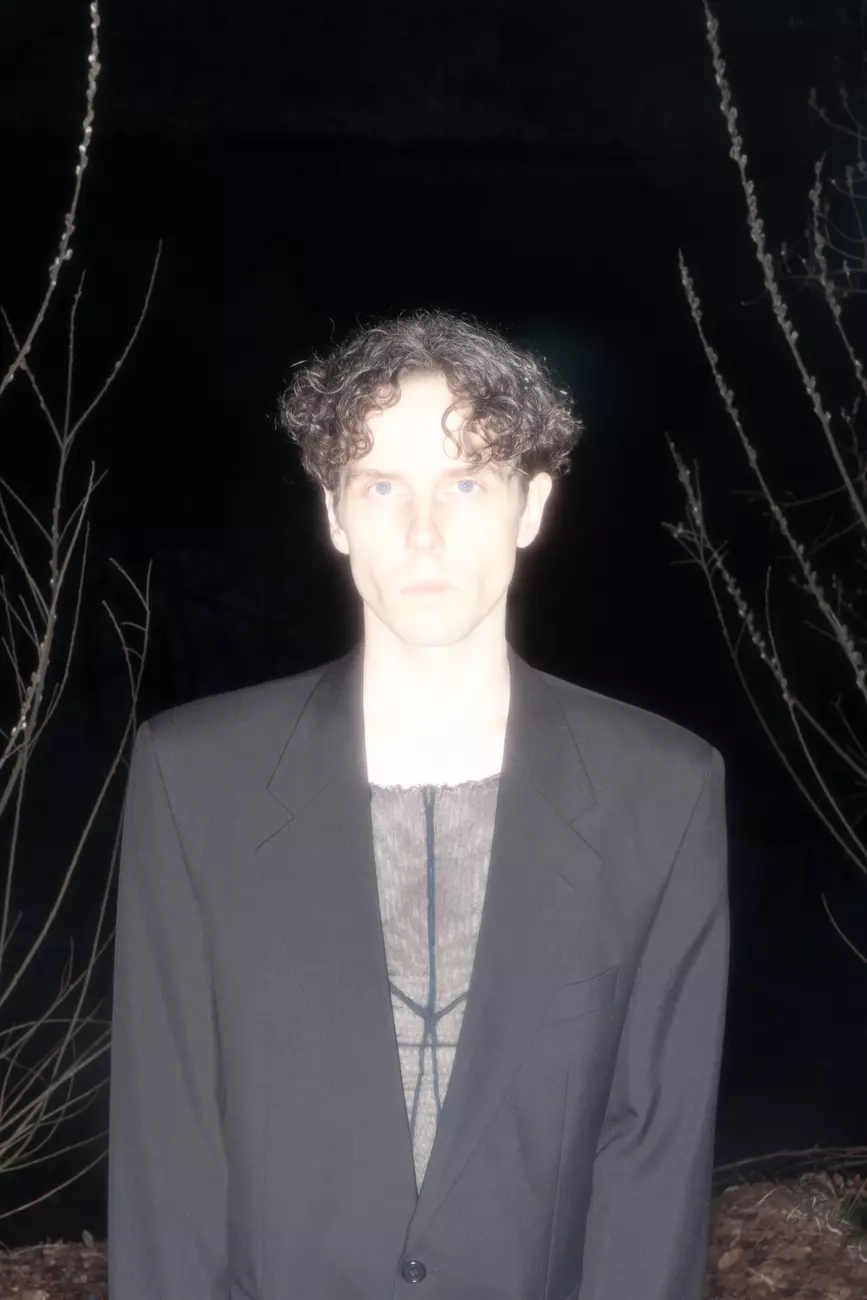 Portrait of Gediminas Seed in dark