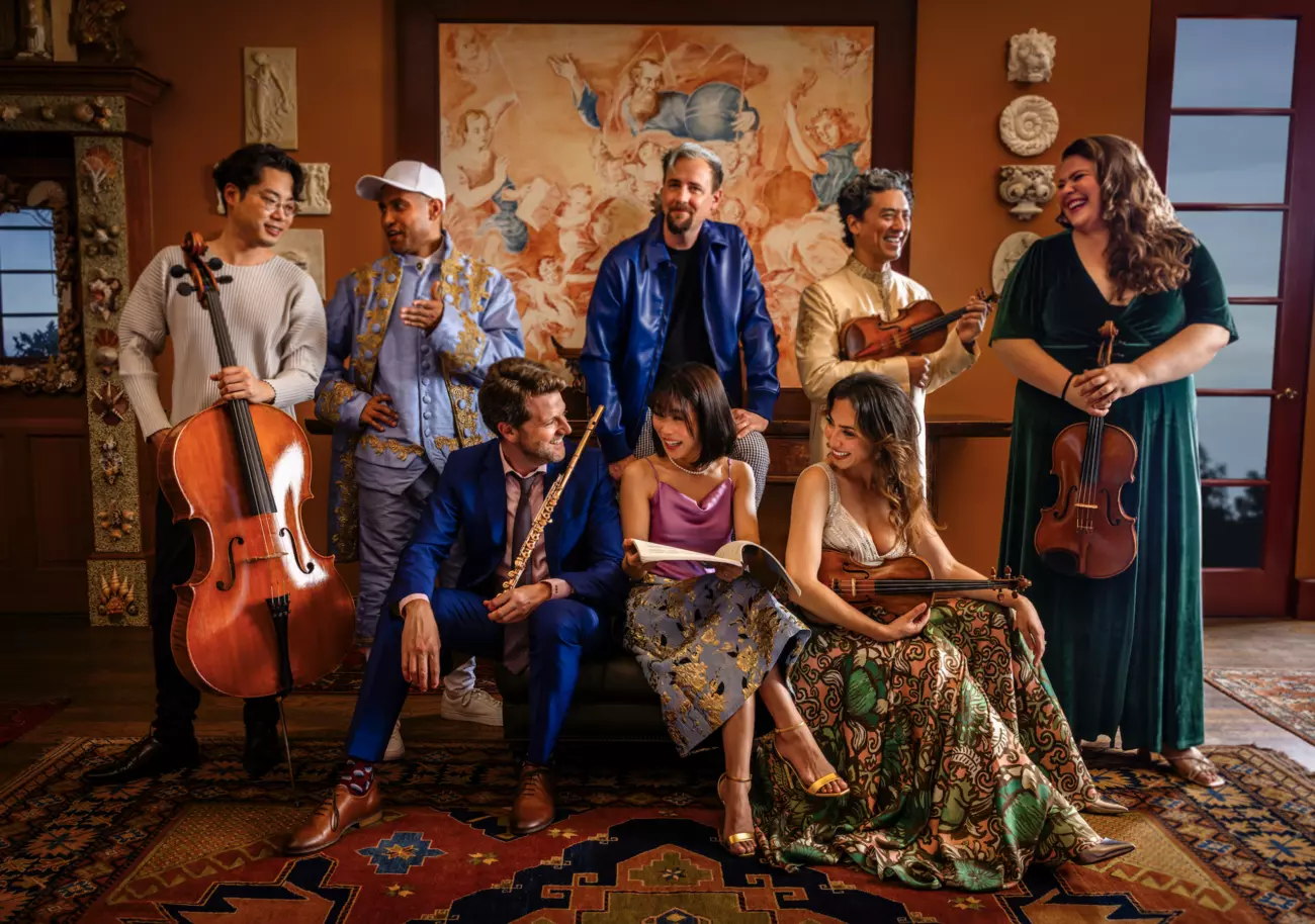 Photo of a modern chamber music salon