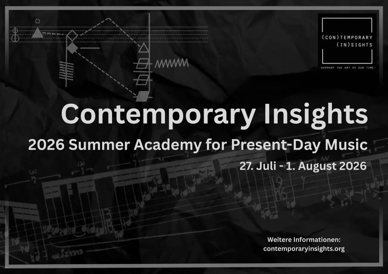 2026 Summer Academy for Present-Day Music