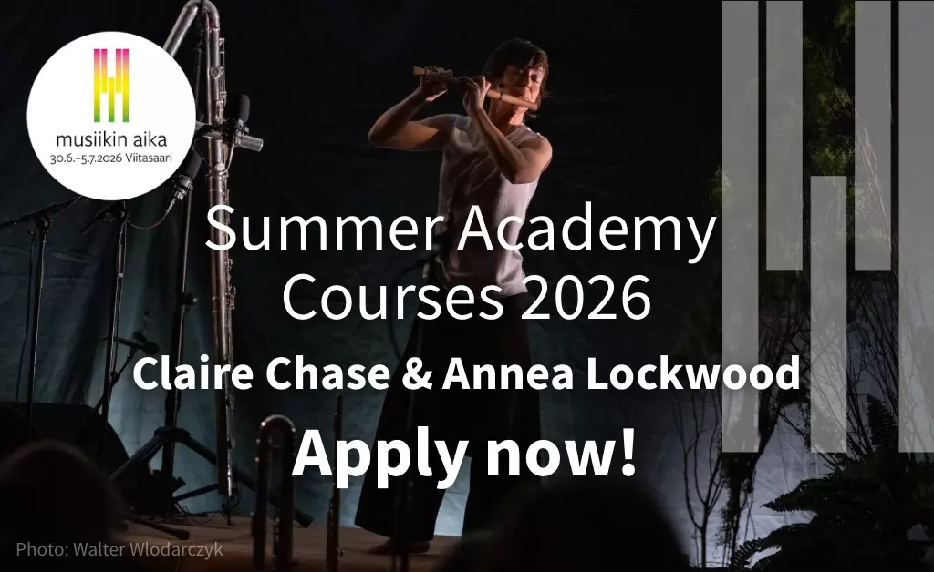 Time of Music festival, Summer Academy Courses 2026