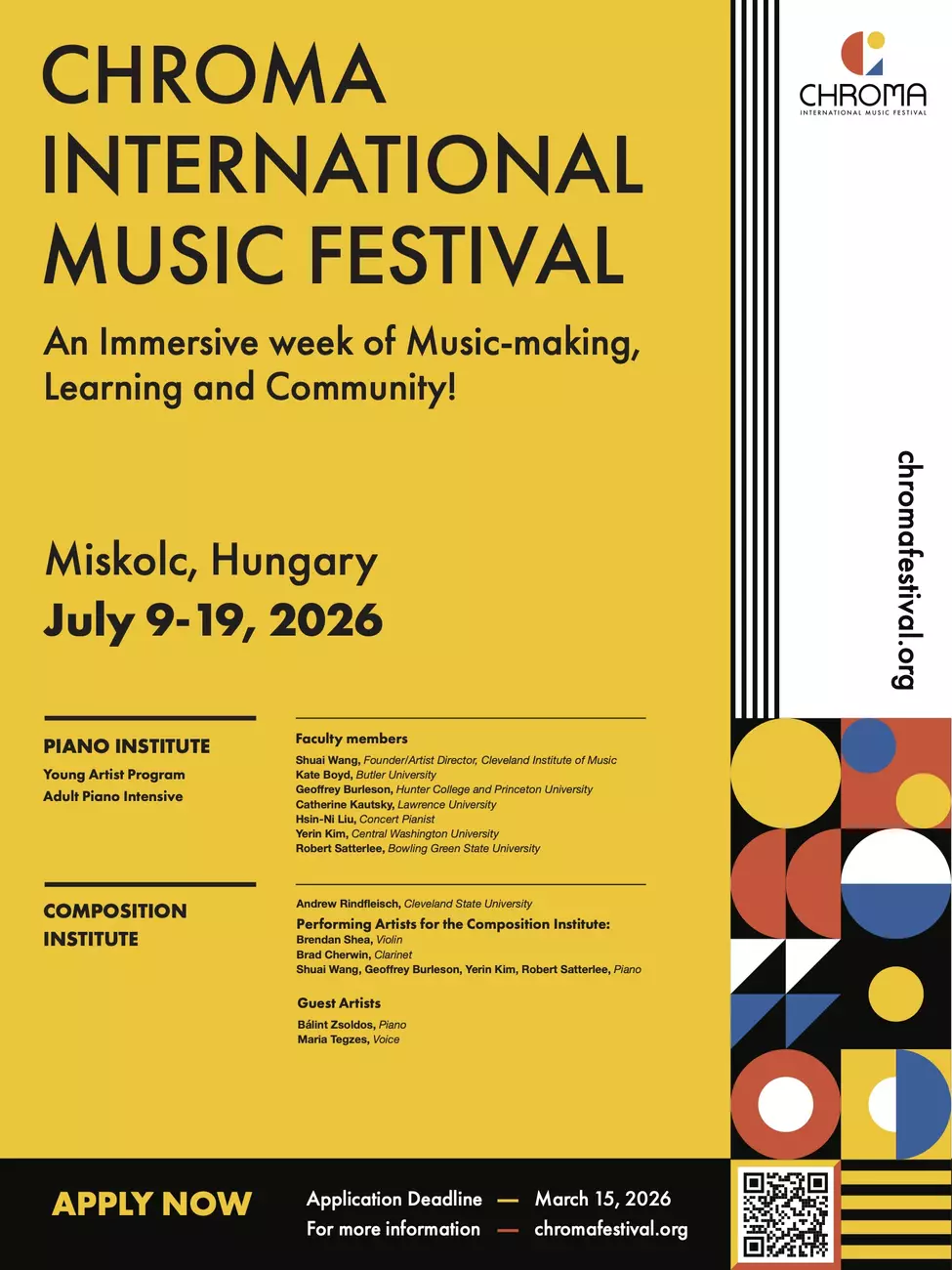 Chroma Festival Poster