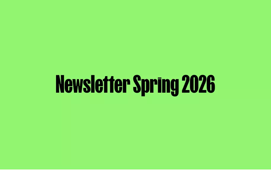Title page Newsletter Spring 2026 green