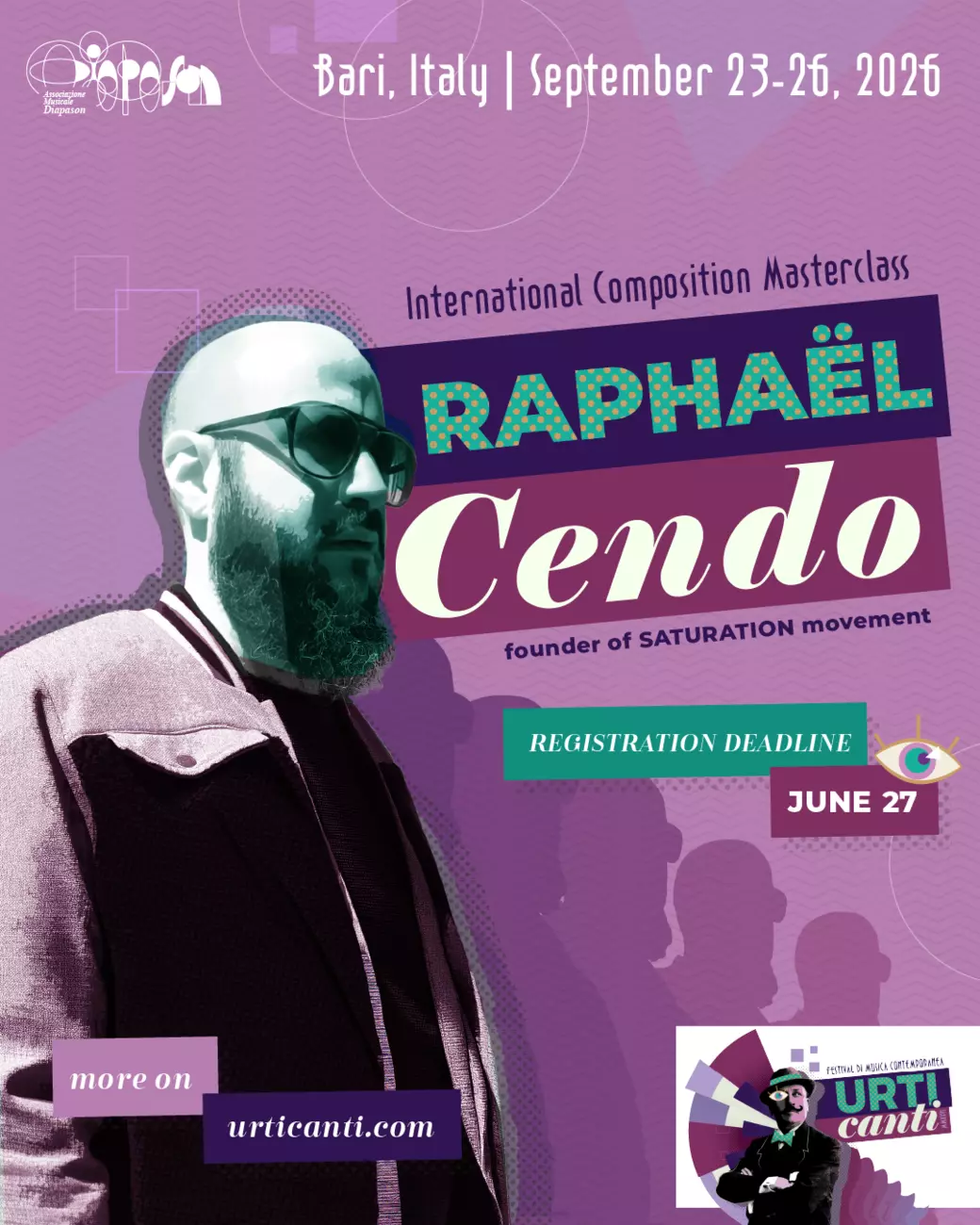International Composition Masterclass RAPHAËL CENDO