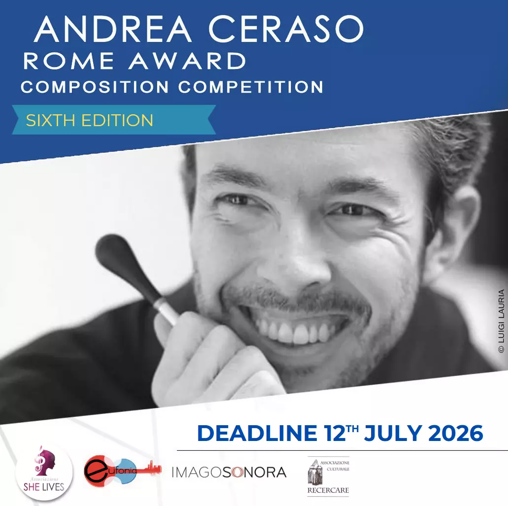 ANDREA CERASO ROME AWARD COMPOSITION COMPETITION 2026