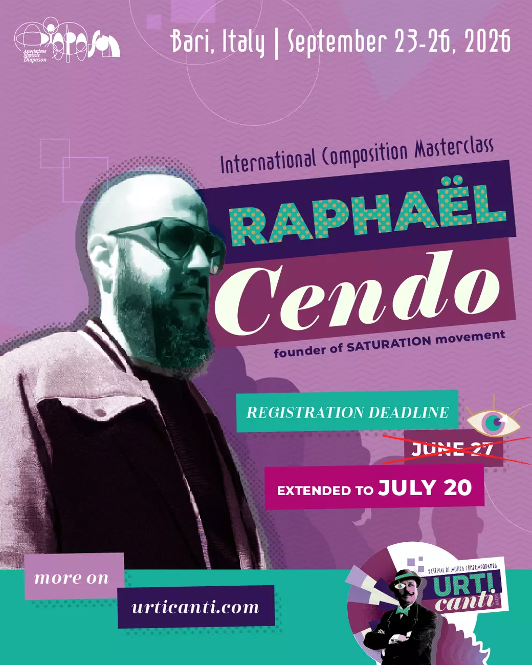 graphic poster for the event