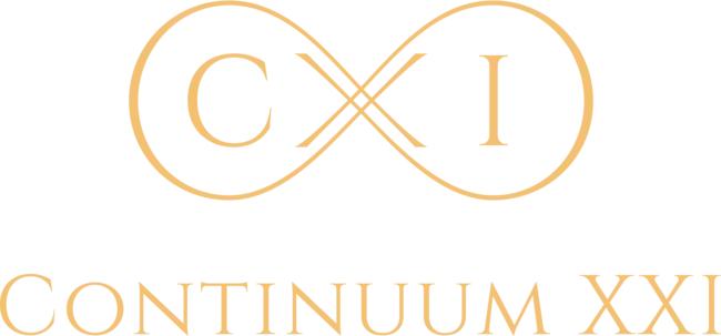 Continuum XXI logo orange