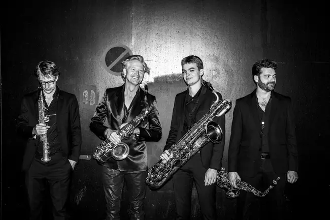 Pieter Pellens, Hendrik Pellens, Piet Rebel, Sebastiaan Cooman ©Guy Kokken