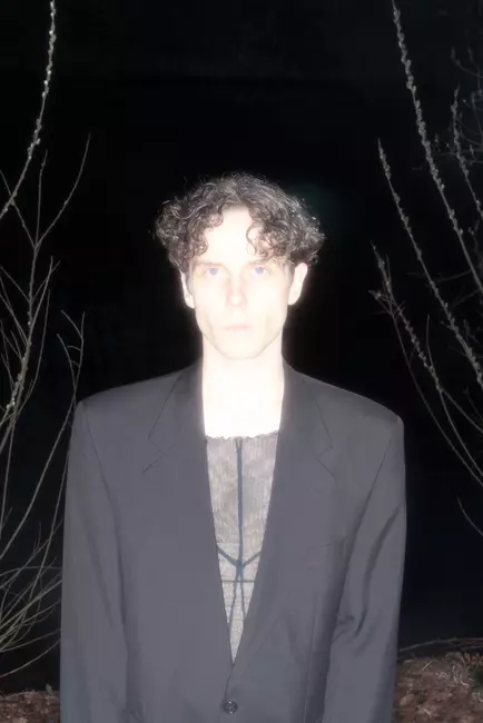 Portrait of Gediminas Seed in dark