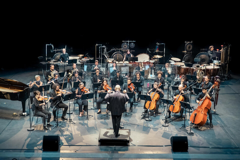 ULYSSES ensemble in Centre Pompidou, ManiFeste-2024, June 2024 ©Quentin Chevrier